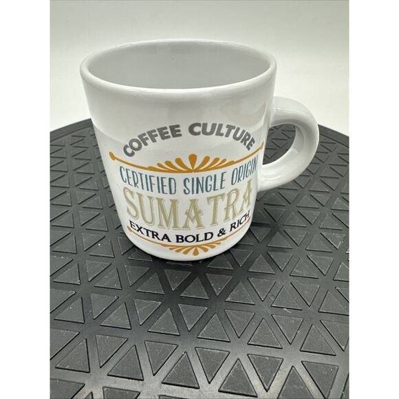 3 Boston Warehouse Trading Co. Espresso Cups. Colombian, Sumatra, Costa Rican - Picture 4 of 8